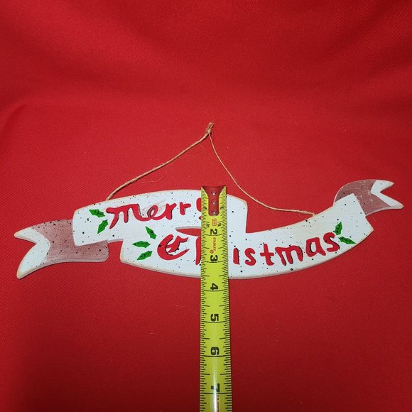 Christmas Signs Merry Christmas and Let it Snow Set of 2 - Picture 10 of 12